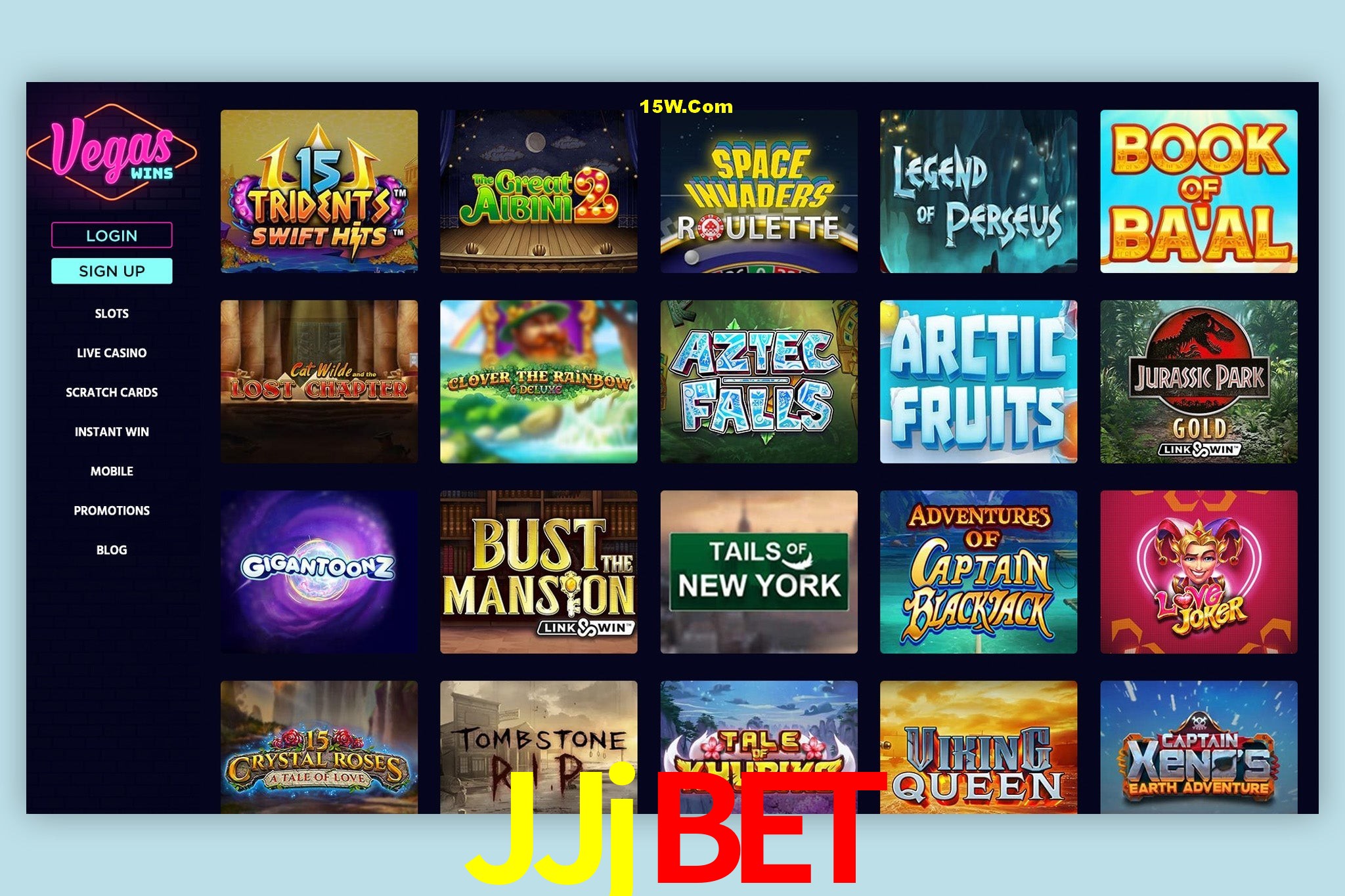 Game Providers JJjbet